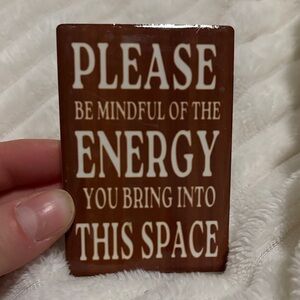 Brown Inspirational Plaque